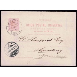 1882 ED. 14i us Enteros Postales Cuba