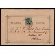 1882 ED. 16A us Enteros Postales Cuba