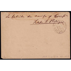 1882 ED. 16A us Enteros Postales Cuba