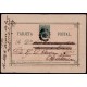 1882 ED. 15cd us Enteros Postales Cuba