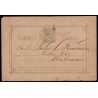 1890 ED. 25c us Enteros Postales Cuba