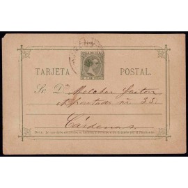 1890 ED. 25Acf us Enteros Postales Cuba