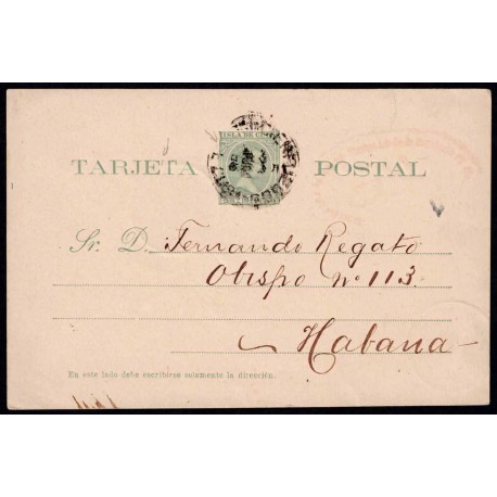 1892 ED. 27A us Enteros Postales Cuba (3)