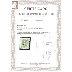 1922 ED. Cabo Juby 22 *