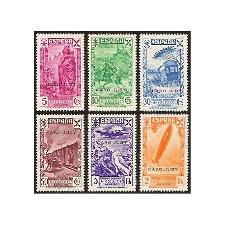 1938 ED. Cabo Juby Beneficencia 1/6 **