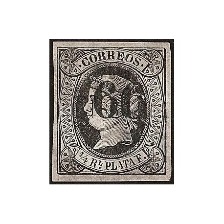 1866 ED. Cuba 17A *