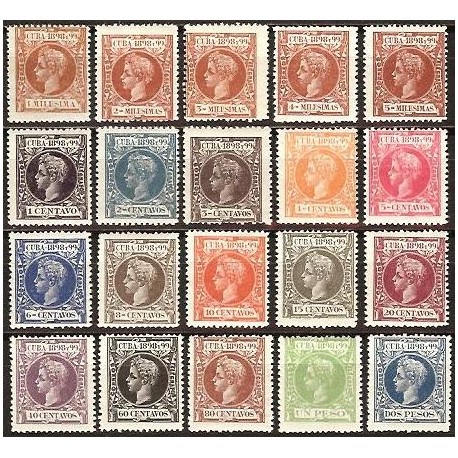 1898 ED. Cuba 154/173 **