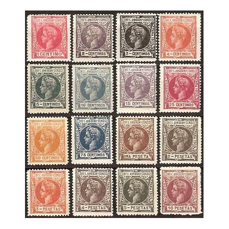 1905 ED. Elobey, Annobón y Corisco 19/34 *