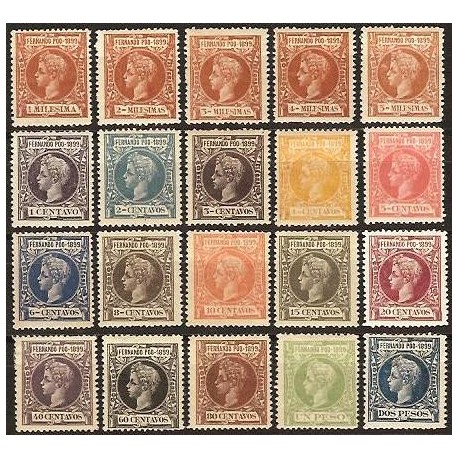 1899 ED. Fernando Poo 50/69 *