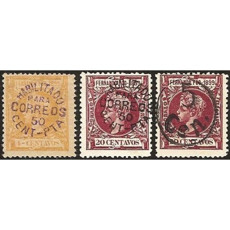 1900 ED. Fernando Poo 70/71, 73 *