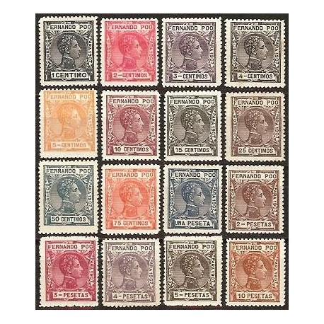 1907 ED. Fernando Poo 152/167 *
