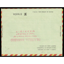 1967-1974 ED. 101 us Aerogramas