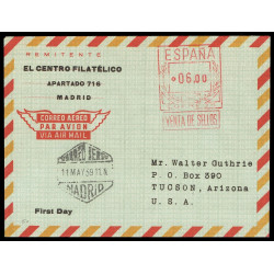 1959 ED. 70/75 us Aerogramas