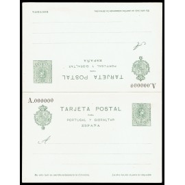 1916 ED. 56N * Tarjetas Entero Postales