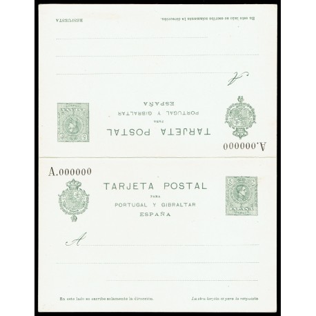 1916 ED. 56N * Tarjetas Entero Postales