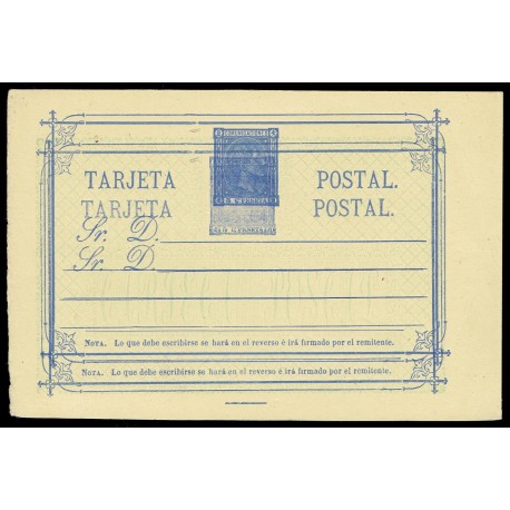 1875 ED. 8e * Tarjetas Entero Postales
