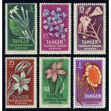 1957 ED. Tánger Beneficencia 53/58 **