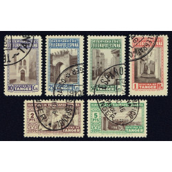1946 ED. Tánger Beneficencia 35/40, 41/46 us