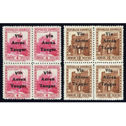 1938 ED. Tánger 128/141 ** [x4]