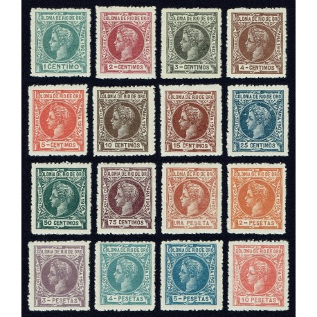 1905 ED. Río de Oro 1N/16N *