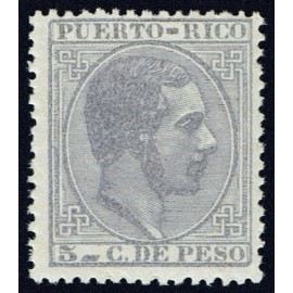 1882 ED. Puerto Rico 65 *
