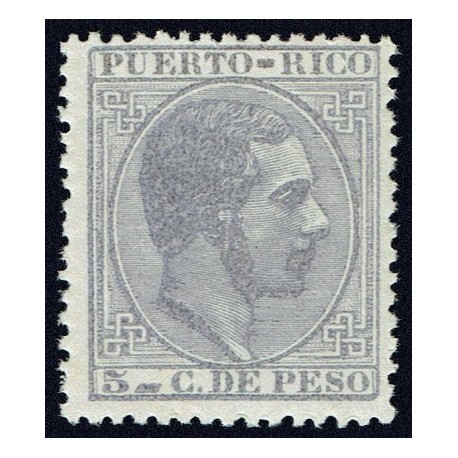 1882 ED. Puerto Rico 65 *