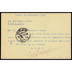 1944 ED. 089 us Enteros Postales Marruecos