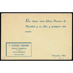 1944 ED. 082 us Enteros Postales Marruecos