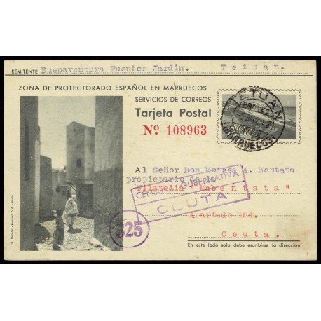 1942 ED. 33 us Enteros Postales Marruecos