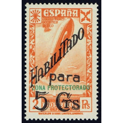 1941 ED. Marruecos Beneficencia 21hc **
