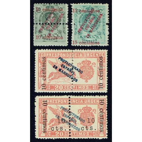 1920 ED. Marruecos 64/67 *