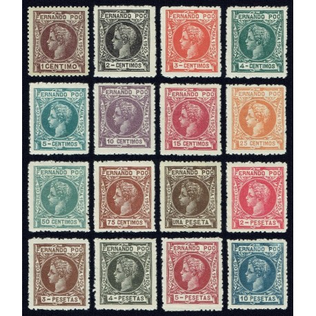 1905 ED. Fernando Poo 136N/151N *