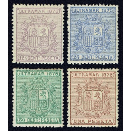 1875 ED. Cuba 31/34 *