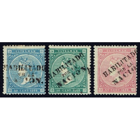 1868 ED. Antillas 13A/15A *