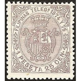 1874 ED. Filipinas Telégrafos 1 *