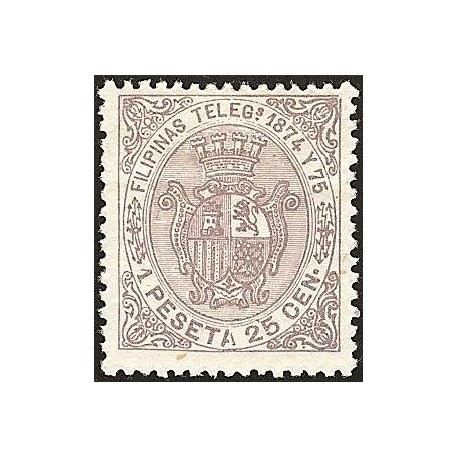 1874 ED. Filipinas Telégrafos 1 *