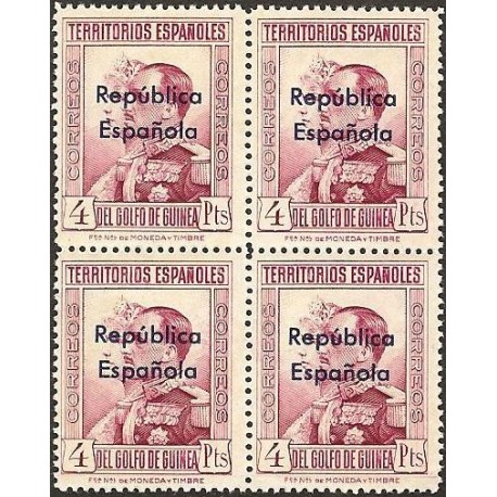 1932 ED. Guinea 242 ** [x4]