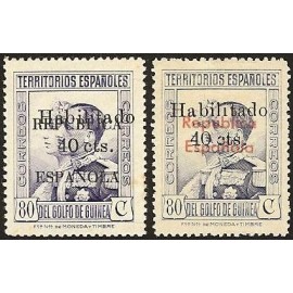1939 ED. Guinea 254/255 **