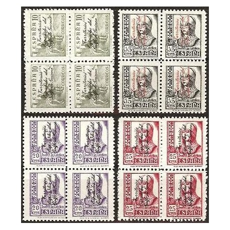 1939 ED. Guinea 256/259 ** [x4]