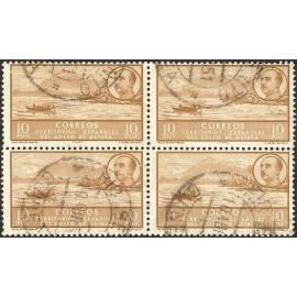 1949 ED. Guinea 292 us [x4]