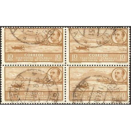 1949 ED. Guinea 292 us [x4]