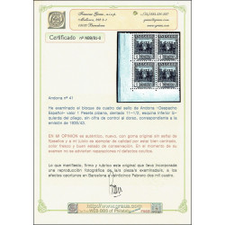 1935 ED. Andorra 41 **