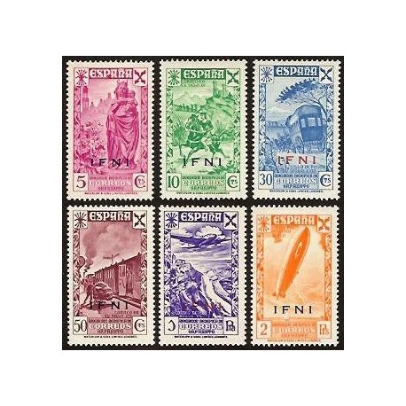 1943 ED. Ifni Beneficencia 7/12 *