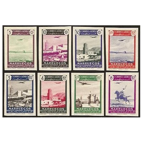 1949 ED. Marruecos 297s/304s **