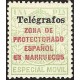 1937 ED. Marruecos Telégrafos 41D **