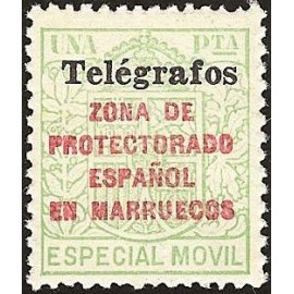 1937 ED. Marruecos Telégrafos 41D **