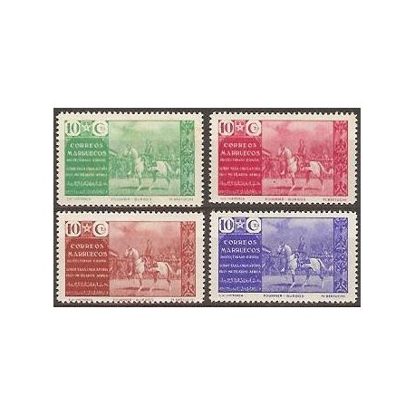 1941 ED. Marruecos Beneficencia 13/16 **