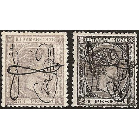 1876 ED. Puerto Rico 11/12 *