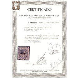 1876 ED. Puerto Rico Telégrafos 14 * (2)