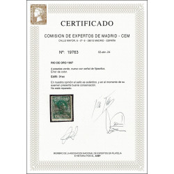1907 ED. Río de Oro 31ec *